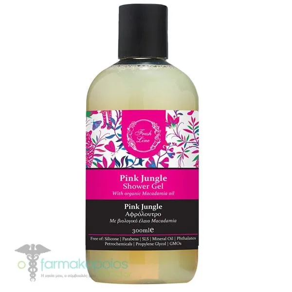 Fresh Line Pink Jungle Τροπικό Αφρόλουτρο, 300ml