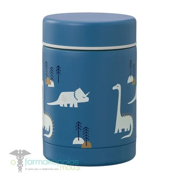 Fresk Stainless Steel Thermos Food Jar, 300ml - Dino