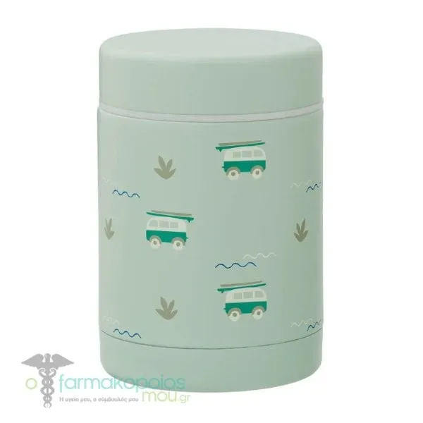 Fresk Stainless Steel Thermos Food Jar, 300ml - Surf Boy