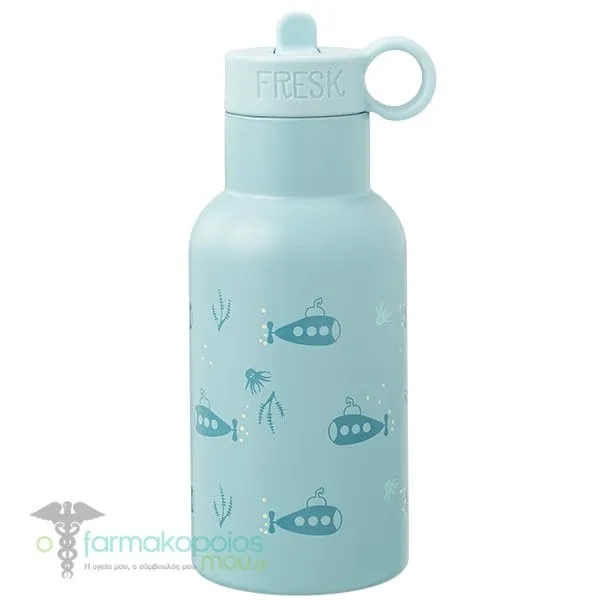Fresk Nordic Flask Θερμός από Ανοξείδωτο Ατσάλι με Καλαμάκι, 350ml - Submarine