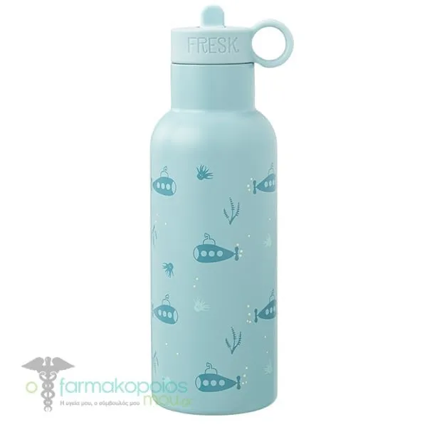 Fresk Nordic Flask Θερμός με Καλαμάκι από Ανοξείδωτο Ατσάλι, 500ml - Submarine