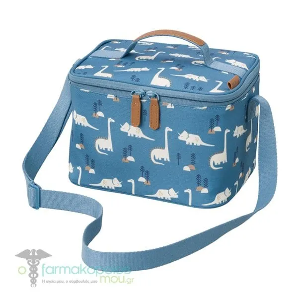 Fresk Isothermal Food Bag Large from Recycled Bottles Pet 15x23x18cm, 1pc - Dino