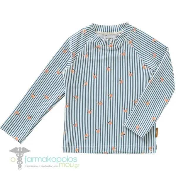 Fresk Μπλούζα με Προστασία UV50 Stripes &amp; Crabs, 1τεμ