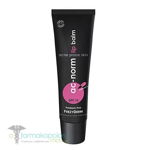 Frezyderm AC-Norm Lip Balm SPF15, 15ml