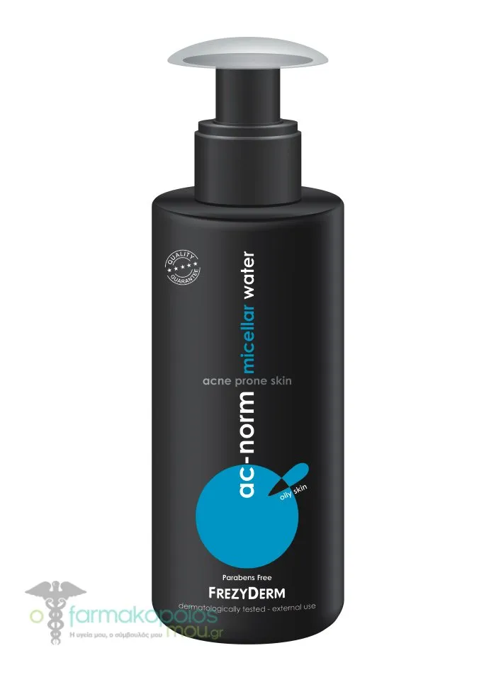 Frezyderm AC Norm Micellar Water Υδατικό Διάλυμα για Δερματική Ευεξία Προσώπου με Ακμή, 200ml