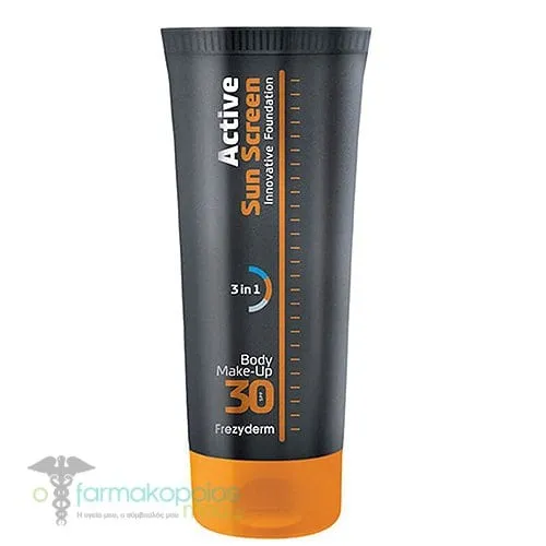 Frezyderm Active Sun Screen Body Make-Up SPF30, 75ml