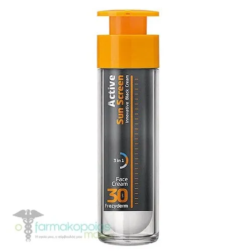 Frezyderm Active Sun Screen Face Cream SPF30, 50ml