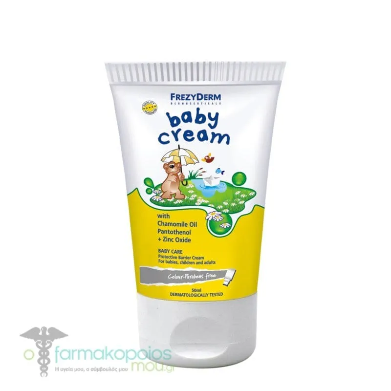 Frezyderm Baby Cream Nappy Rash Cream, 50ml