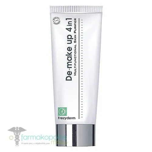 Frezyderm De Make Up 4 in 1 Γαλάκτωμα Καθαρισμού για το Πρόσωπο & Μάτια, 200ml