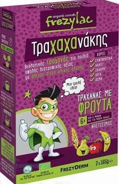 Frezyderm Frezylac Trahahanakis Trahana with Fruits 6m+, 2x165gr