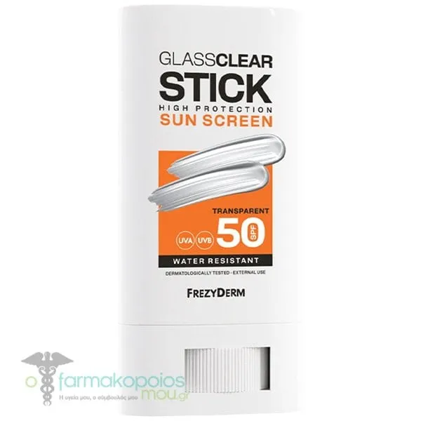 Frezyderm Glass Clear Αντηλιακό Stick Προσώπου SPF50, 20ml