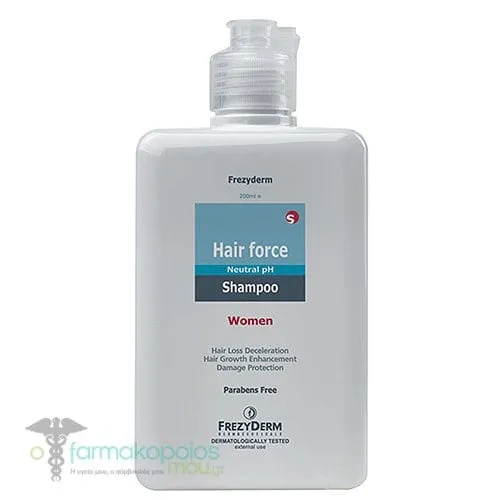 Frezyderm Hair Force Shampoo Women, 200ml