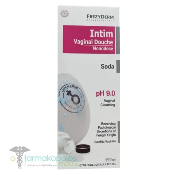 Frezyderm Intim Vaginal Douche Monodose pH 9.0 Soda & Echinacea, 150ml