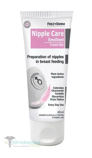 Frezyderm Nipple Care Emollient Cream-Gel, 40ml