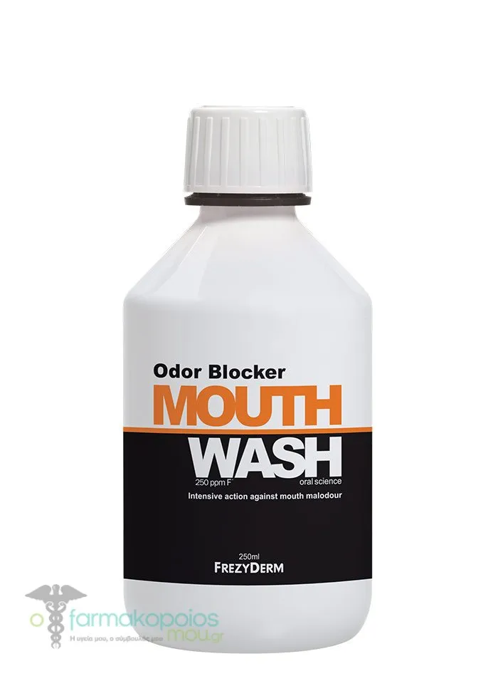 Frezyderm Odor Blocker Mouthwash, 250ml