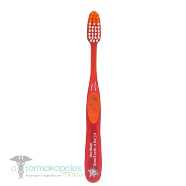 Frezyderm Sensiteeth Junior Toothbrush Soft for 3-6 Years, 1pcs - ORANGE