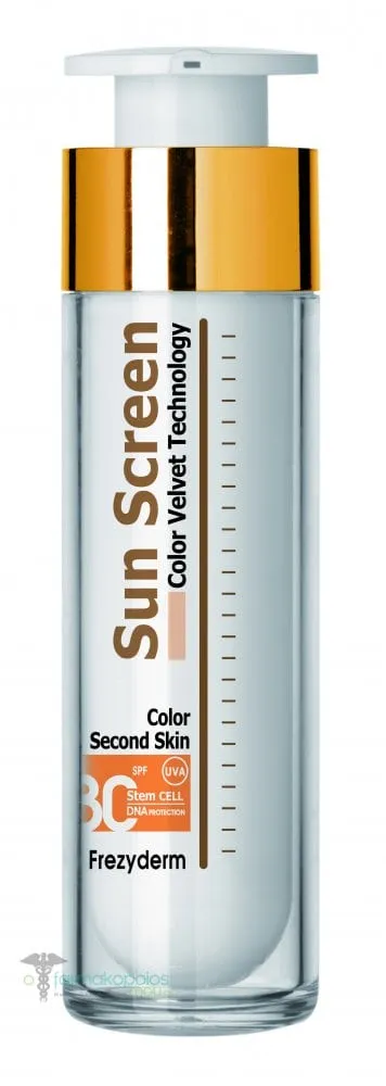 Frezyderm Sun Screen Color Velvet Face Cream SPF30, 50ml