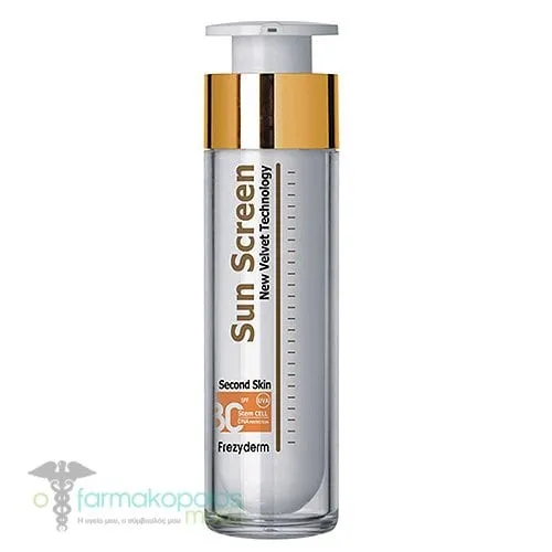 Frezyderm Sun Screen Velvet Face Cream SPF30, 50ml