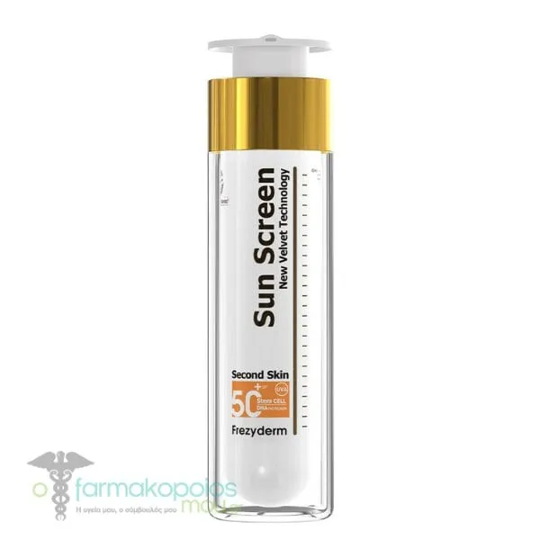 Frezyderm Sun Screen Velvet Face Cream SPF50+, 50ml