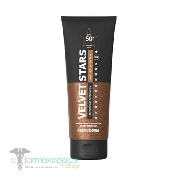 Frezyderm Velvet Stars Shimmering Sunscreen SPF50+, 175ml