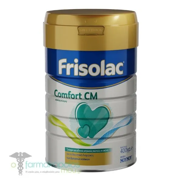Frisolac Comfort CM Special Milk for the Dietary Management of Infant Colic 0m+, 400gr
