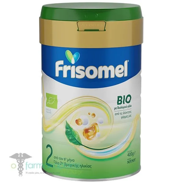 Frisomel 2 BIO Γάλα 2ης Βρεφικής Ηλικίας σε Σκόνη 6-12m, 400g