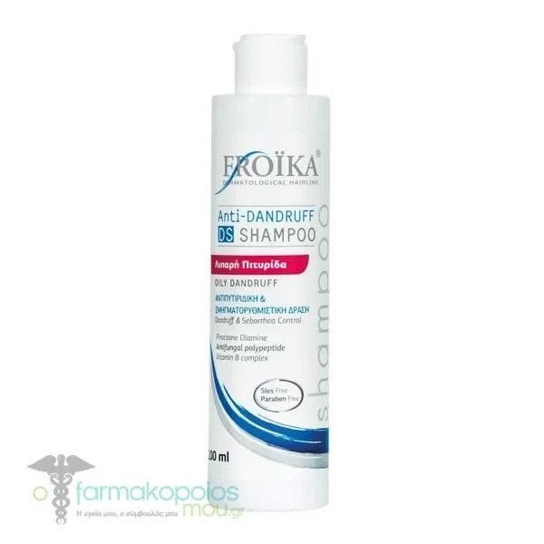 Froika Anti-Dandruff DS Shampoo for Oily Dandruf, 200ml