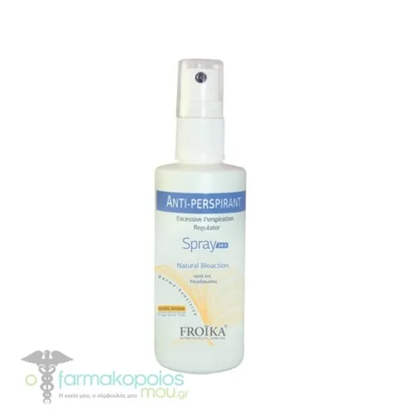 Froika Antiperspirant Spray without Perfume, 60ml