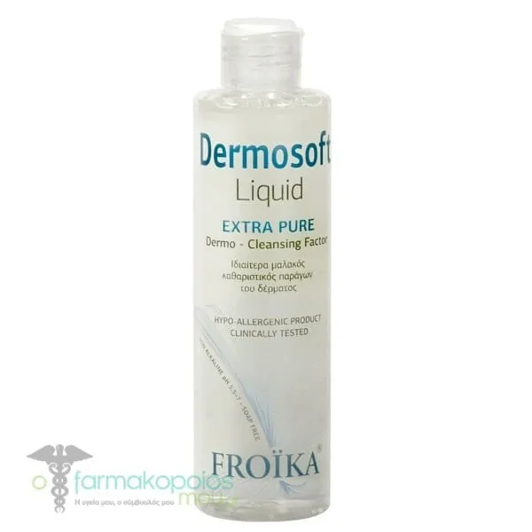 Froika Dermosoft Liquid Cleanser for Face, Body & Hair, 200ml