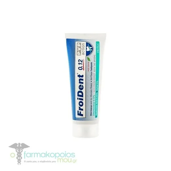 Froika FroiDent Anti-Plaque Toothpaste Chlorhexidine 0.12 PVP Action, 75ml