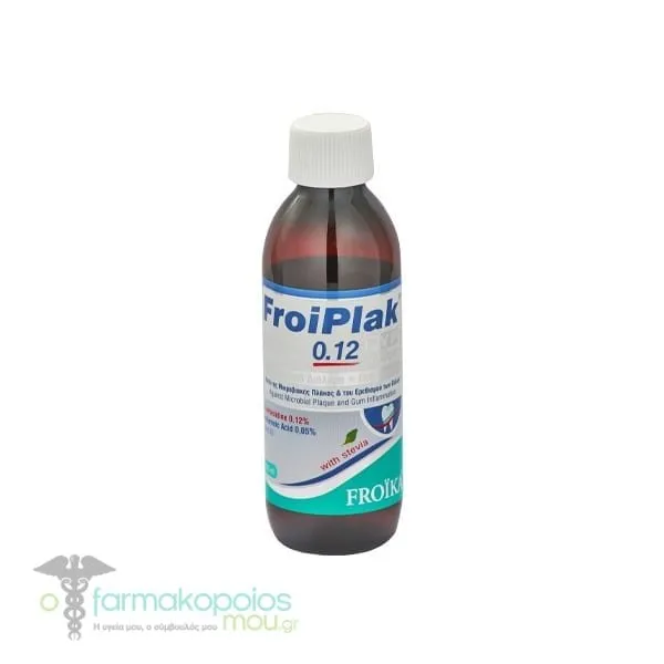 Froika FroiPlak 0.12 PVP Action Mouthwash, 250ml