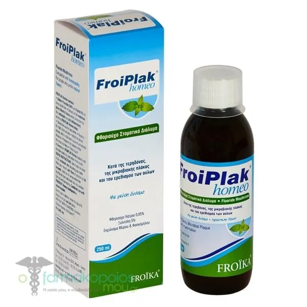 Froika FroiPlak Homeo Mouthwash Spearmint, 250ml