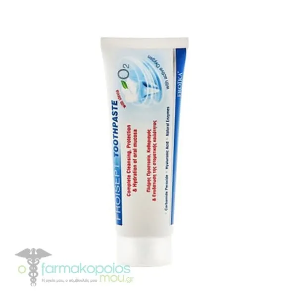 Froika Froisept Toothpaste with Active Oxygen & Stevia, 75ml