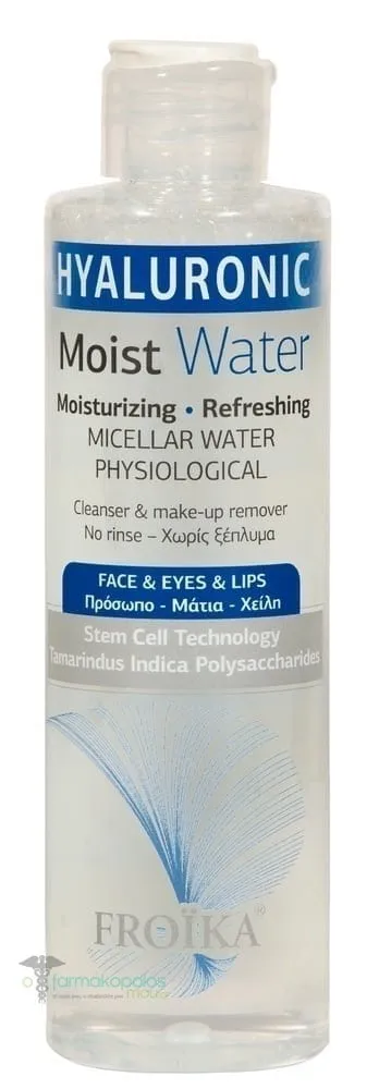 Froika Hyaluronic Moist Water for Face, Eyes & Lips, 200ml
