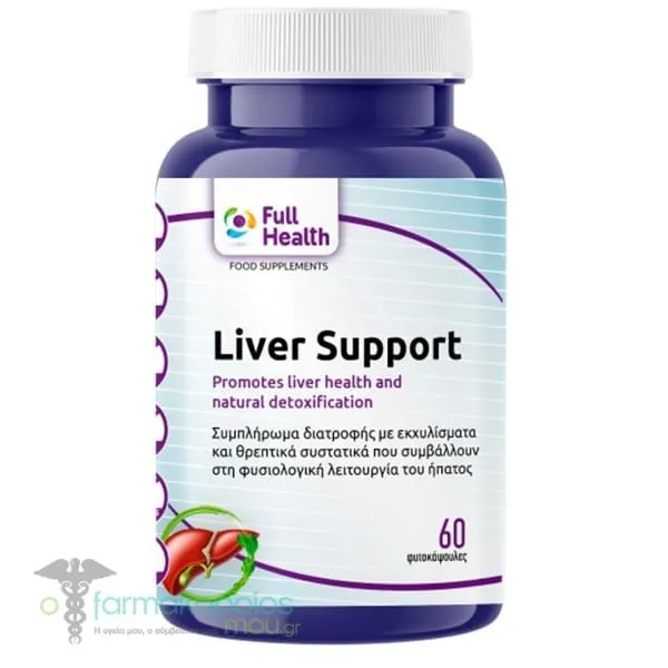 Full Health Liver Support, 60vcaps
