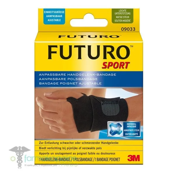 Futuro Sport Adjustable Wrist Support Basic One Size, 1pc