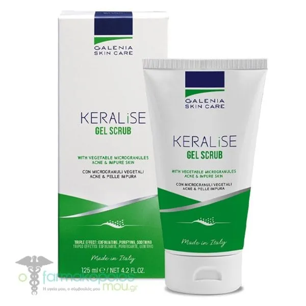 Galenia Skin Care Keralise Gel Scrub, 125ml