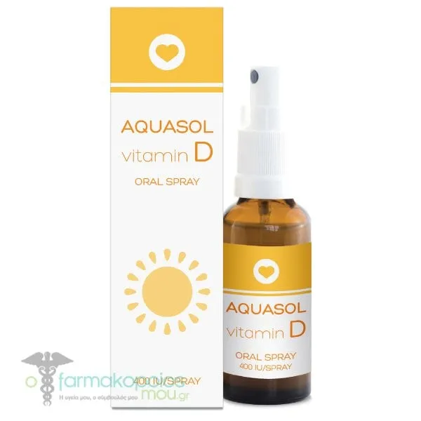 Galenica Aquasol Vitamin D 400iu Oral Spray, 15ml