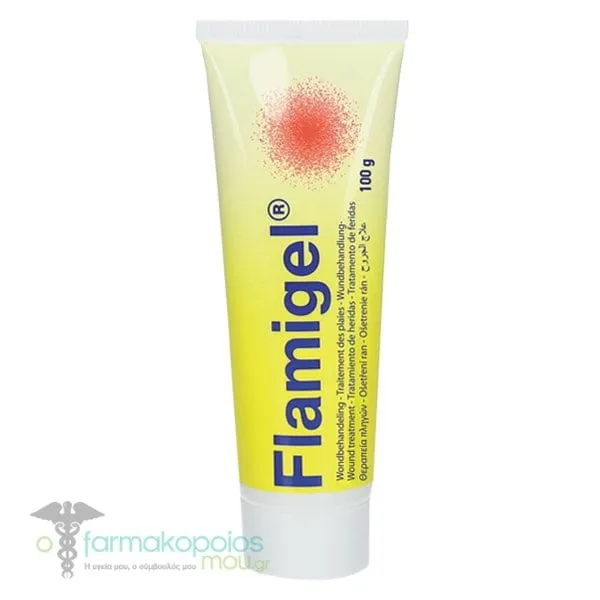 Galenica Flamigel Burn & Wound Relief Gel, 100g