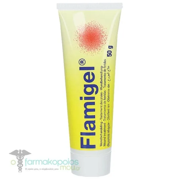 Galenica Flamigel Burn & Wound Relief Gel, 50g