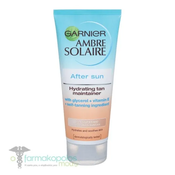 Garnier Ambre Solaire After Sun Hydrating Tan Maintainer, 200ml