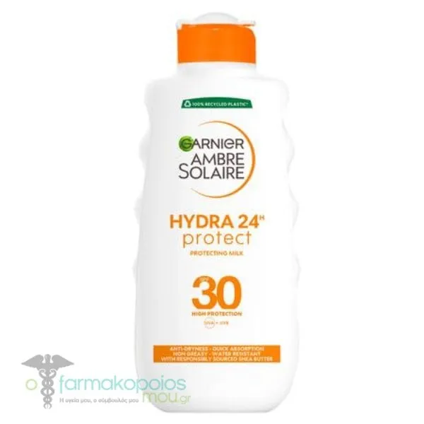 Garnier Ambre Solaire Hydra 24h Protect Milk SPF30, 200ml