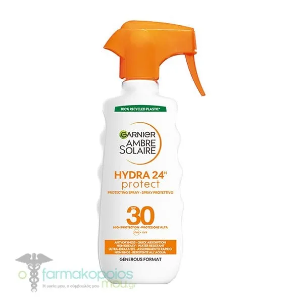 Garnier Ambre Solaire Hydra 24h Protect Spray Trigger SPF30, 300ml