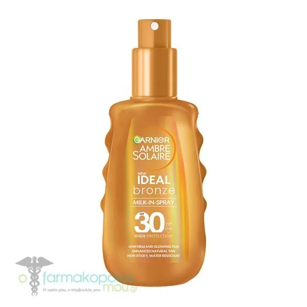 Garnier Ambre Solaire Ideal Bronze Milk-in-Spray SPF30, 150ml