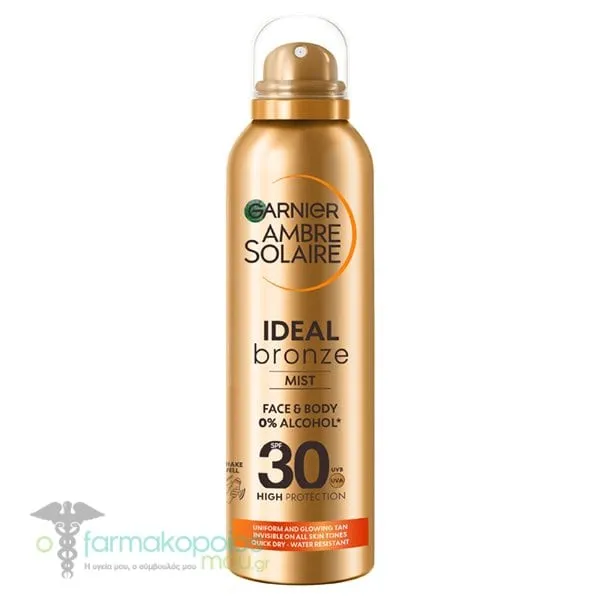 Garnier Ambre Solaire Ideal Bronze Mist SPF30, 150ml