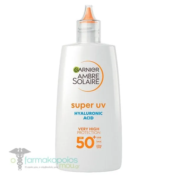 Garnier Ambre Solaire Sensitive Avdanced Face Sunscreen with Hyaluronic Acid SPF50+, 40ml
