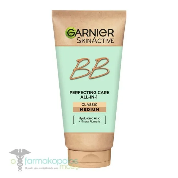 Garnier BB Cream Classic Medium Hyaluronic Aloe All-In-1 SPF15, 50ml