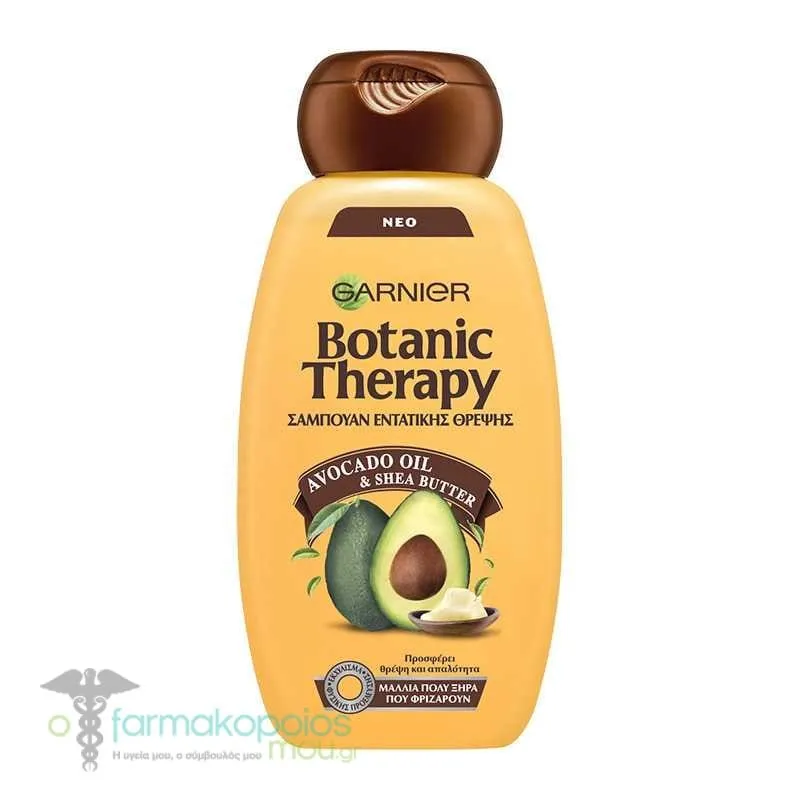 Garnier Botanic Therapy Avocado Oil & Shea Butter Shampoo, 400ml