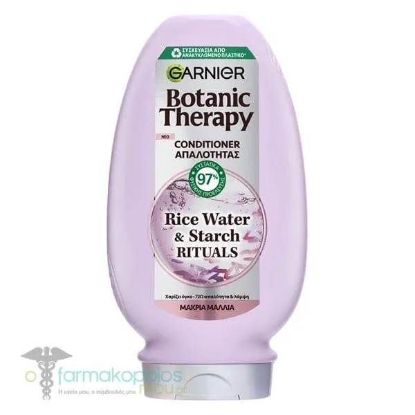 Garnier Botanic Therapy Rice Water & Starch Rituals Conditioner, 200ml