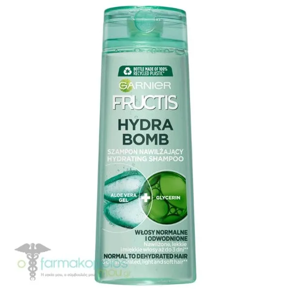 Garnier Fructis Aloe Hydra Bomb Shampoo, 400ml